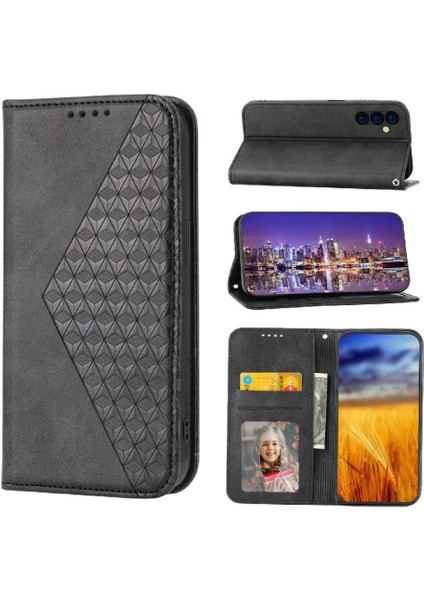 Samsung Galaxy M14 5g Için Flip Case El Kayışı Cüzdan Günlük Kullanım Standı (Yurt Dışından)