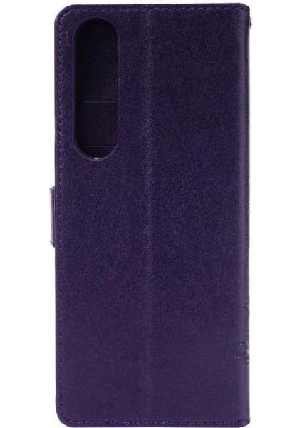Sony Xperia 1 Iıı Için Filp Durumda Bilek Kayışı Pu Deri Manyetik Kapatma (Yurt Dışından) modelleri