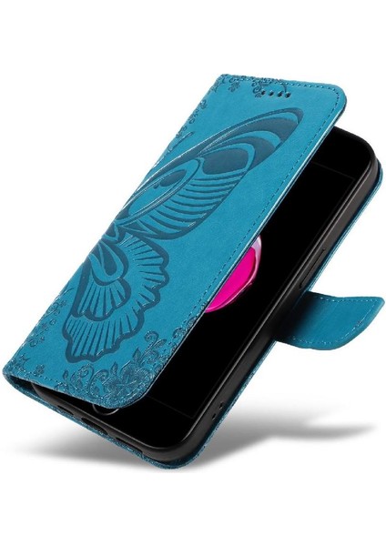 IPhone 6 Için Flip Case Artı/6s Artı Kredi Kartı Yuvası ile Kabartmalı El (Yurt Dışından) fırsatları