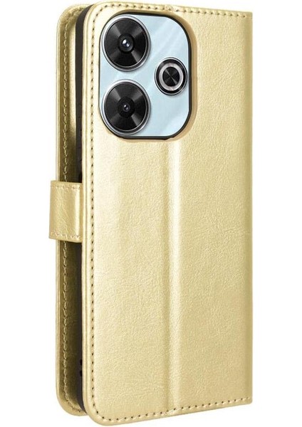 Xiaomi Poco M6 4g Kart Tutucu Kapak Çevirin Manyetik Cüzdan (Yurt Dışından)