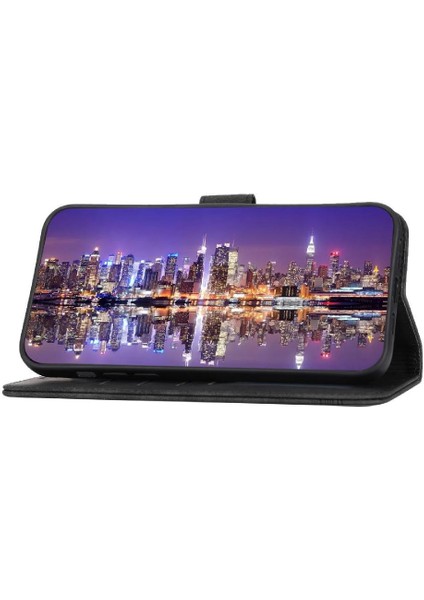IPhone 16 Pro Manyetik Kapatma Bileklik Premium Nakit Kartı Için Flip Case (Yurt Dışından)