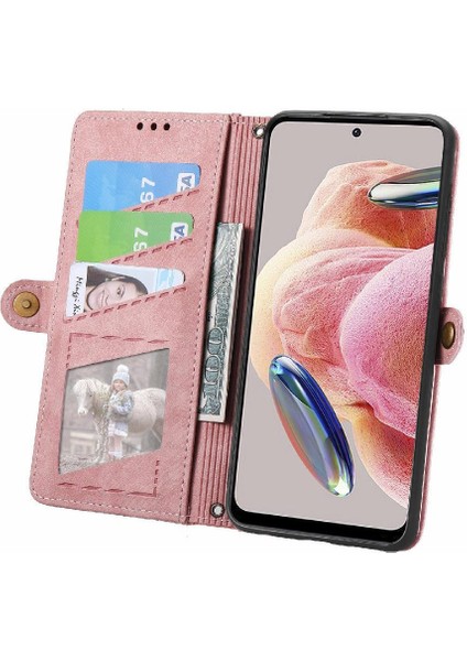 Xiaomi Redmi Not 12 Için Flip Case 4g Darbeye Deri Kılıf Kapak Çevirin (Yurt Dışından) fırsatları