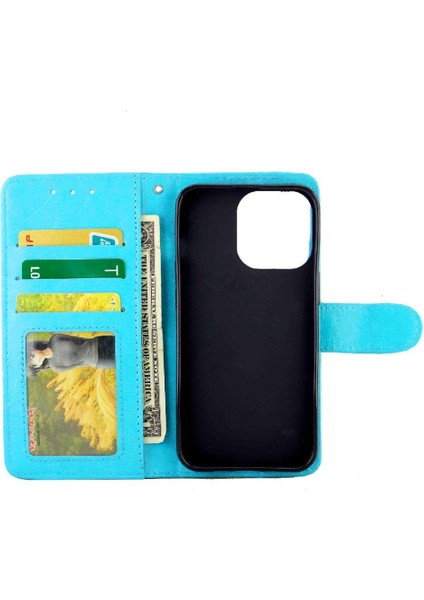 IPhone 15 Için Flip Case Pro Pu Deri Kart Tutucu Darbeye Kickstand (Yurt Dışından) modelleri