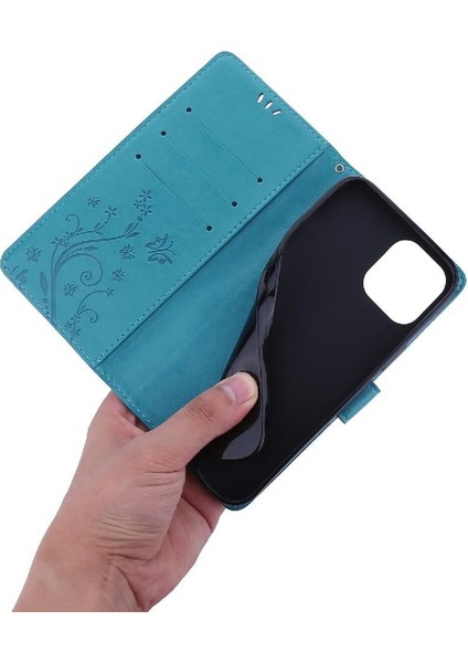 IPhone 13 Için Filp Durumda Pro Max Kickstand Kart Tutucu Pu Deri Bilek (Yurt Dışından) indirimleri