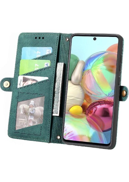 Samsung Galaxy A71 4g Için Flip Case Basit Iş Kapak Darbeye (Yurt Dışından) indirimleri
