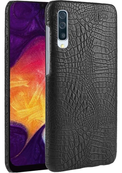 Samsung Galaxy A30S/A50S/A50 Klasik Timsah Için Şık Klasik Kılıf (Yurt Dışından)