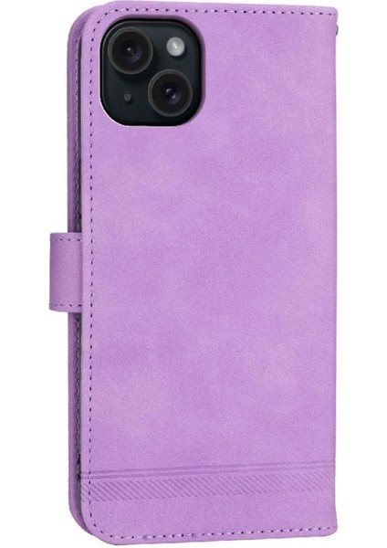 IPhone 15 Için Flip Case Artı Manyetik Kapatma Nakit Cep Premium Kart (Yurt Dışından) fırsatları