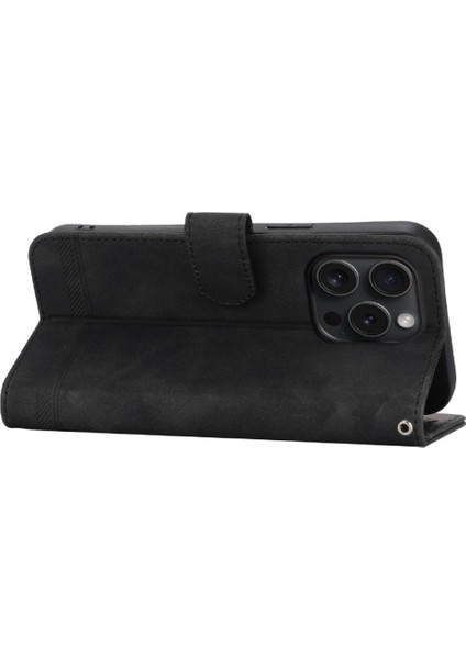IPhone 15 Için Flip Case Pro Bileklik Kart Yuvaları Premium Manyetik Kapatma (Yurt Dışından) fiyatları