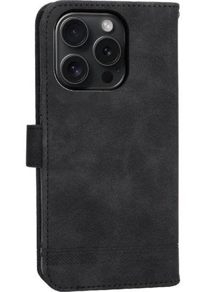 IPhone 15 Için Flip Case Pro Bileklik Kart Yuvaları Premium Manyetik Kapatma (Yurt Dışından) modelleri