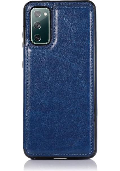 Kart Tutucu Çift Manyetik Pu ile Samsung Galaxy S20 Fe Için Cüzdan Kılıf (Yurt Dışından) fırsatları