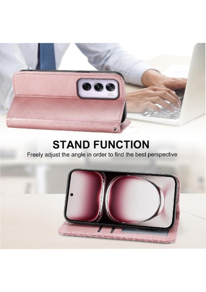 Oppo Oppo 12 Pro 5g Için Flip Case Standı El Kayışı Eşkenar Dörtgen Şekli Günlük Kullanım (Yurt Dışından) indirimleri