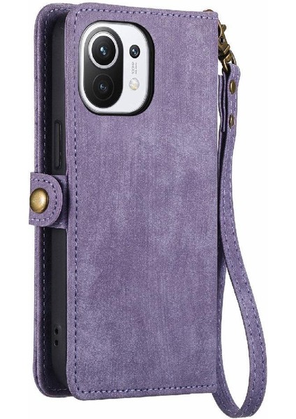 Xiaomi 11 Için Flip Case Cüzdan Kılıf Darbeye Basit Iş (Yurt Dışından) fırsatları