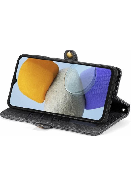 Samsung Galaxy M23 5g Darbeye Deri Kılıf Için Flip Case Basit Flip (Yurt Dışından) modelleri