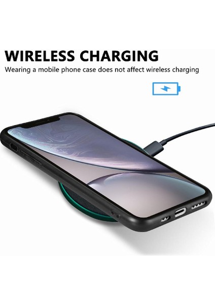 IPhone Xr Camo Tasarım Kablosuz Şarj Özgürlüğü Hafif Anti (Yurt Dışından)