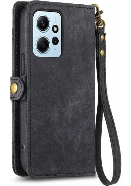 Xiaomi Redmi Not 12 Için Flip Case 4g Darbeye Deri Kılıf Kapak Çevirin (Yurt Dışından) fiyatları