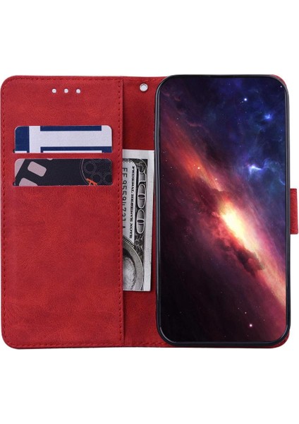 Oppo Oppo 12 Pro 5g Için Flip Case Premium Pu Deri Geometrik Kabartmalı (Yurt Dışından) fırsatları