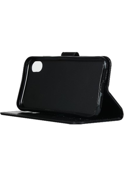 IPhone Xs Max Manyetik Kapatma Kickstand Pu Deri Bilek Için Filp Durumda (Yurt Dışından)