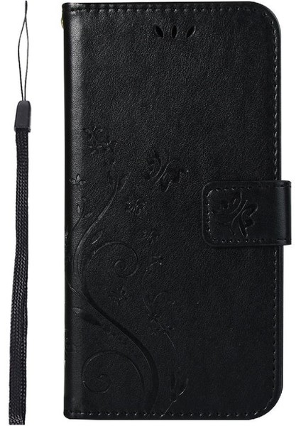 IPhone Xs Max Manyetik Kapatma Kickstand Pu Deri Bilek Için Filp Durumda (Yurt Dışından)