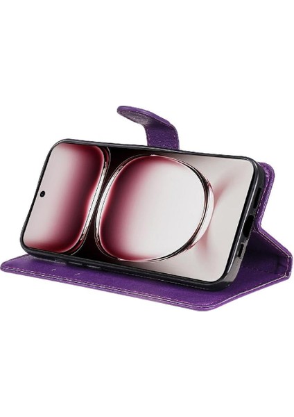 Oppo Oppo 12 Pro 5g Için Flip Case Kart Yuvası ile Deri Kılıf (Yurt Dışından) fiyatları
