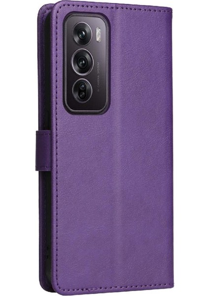 Oppo Oppo 12 Pro 5g Için Flip Case Kart Yuvası ile Deri Kılıf (Yurt Dışından) indirimleri