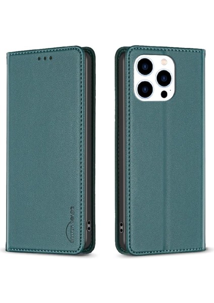IPhone 15 Pro Iş Için Flip Case Çok Renkli Çoklu Kart Yuvası Pu Cüzdan (Yurt Dışından) fırsatları