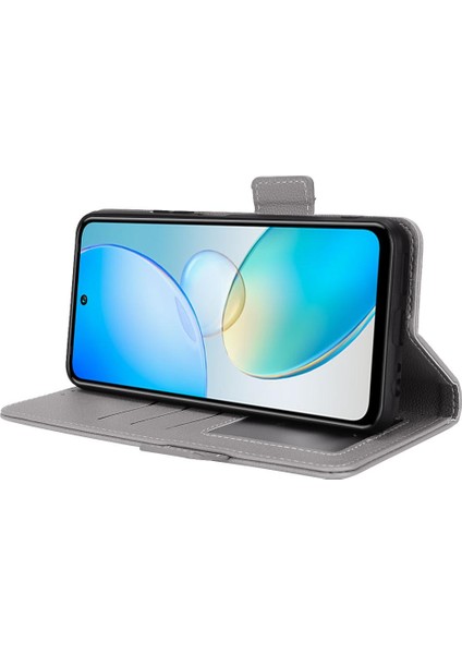 Infinix Sıcak 12 Manyetik Yan Toka Cüzdan Pu Deri Kart Yuvaları Için Kılıf (Yurt Dışından) fiyatları