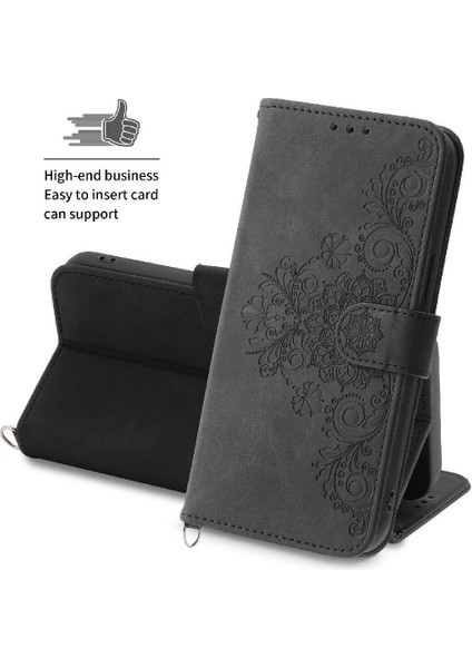 Xiaomi 13 Pro Kabartmalı Darbeye Çoklu Kredi Kartı Yuvaları Için Flip Case (Yurt Dışından)