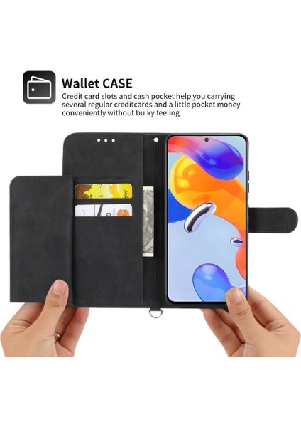 Xiaomi 13 Pro Kabartmalı Darbeye Çoklu Kredi Kartı Yuvaları Için Flip Case (Yurt Dışından)