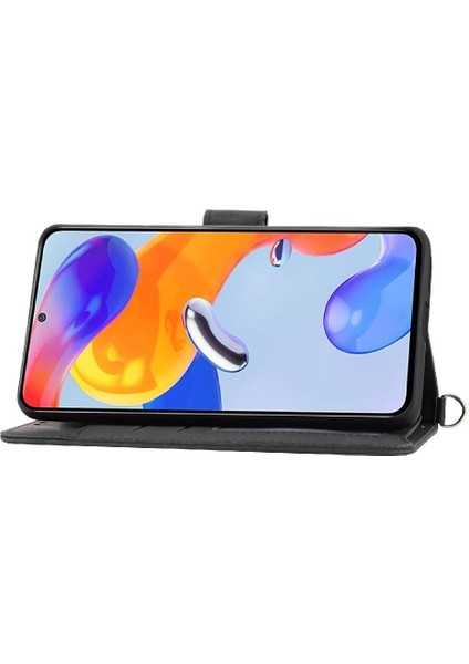 Xiaomi 13 Pro Kabartmalı Darbeye Çoklu Kredi Kartı Yuvaları Için Flip Case (Yurt Dışından)