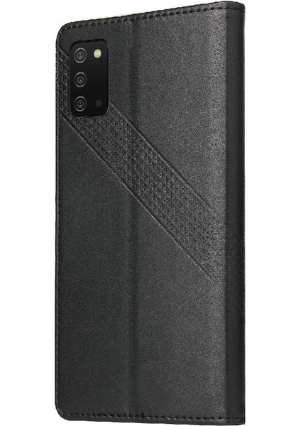 Samsung Galaxy A03S 4 Köşe Koruma Üç Kart Yuvaları Için Flip Case (Yurt Dışından)