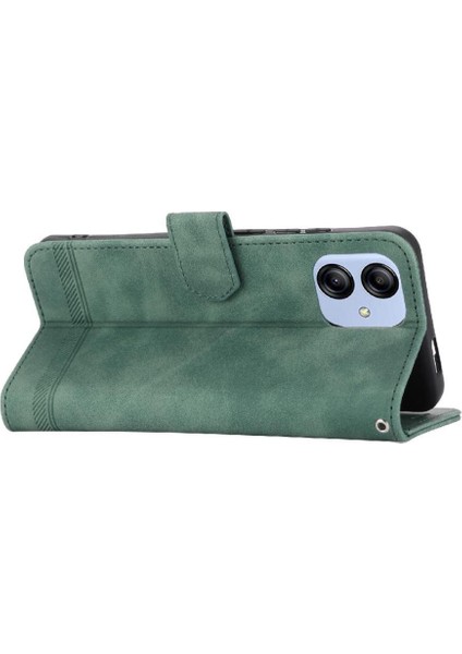 Samsung Galaxy A04E Bileklik Premium Manyetik Kapatma Kartı Için Flip Case (Yurt Dışından) modelleri