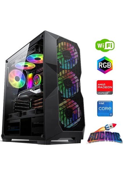 I5 12400F 32GB Ddr4 1tb M2 8gb RX580 Oyun Bilgisayarı