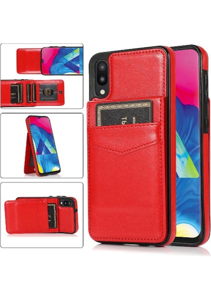 Samsung Galaxy A10/M10 Manyetik Toka Kickstand Kılıf ile Uyumlu (Yurt Dışından)