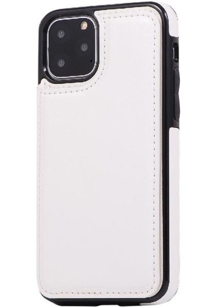 Kart Tutucu Kickstand ile IPhone 11 Pro Max Pu Deri Için Cüzdan Kılıf (Yurt Dışından) fiyatları
