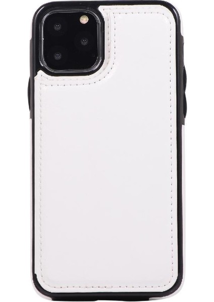 Kart Tutucu Kickstand ile IPhone 11 Pro Max Pu Deri Için Cüzdan Kılıf (Yurt Dışından) fırsatları