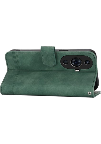 Huawei Nova 11 Pro Premium Kart Yuvaları Için Flip Case Bileklik Manyetik (Yurt Dışından)