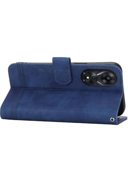 Oppo A78 4g Bileklik Premium Kart Yuvaları Manyetik Kapatma Için Flip Case (Yurt Dışından) fırsatları