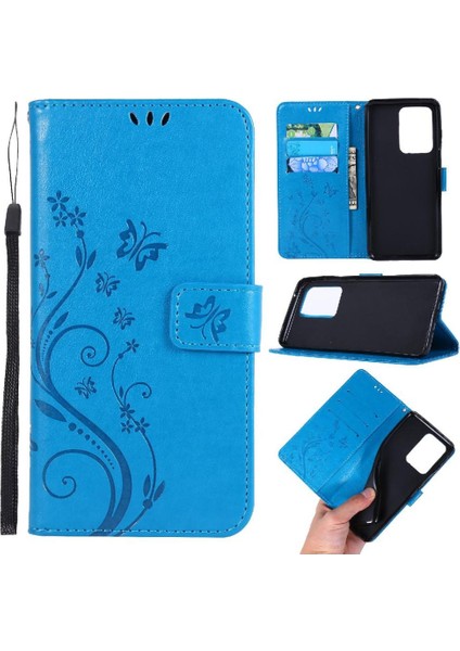 Samsung Galaxy S20 Ultra Kart Tutucu Için Pu Deri Kickstand Durumda (Yurt Dışından)