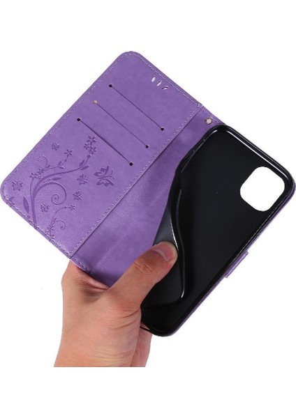 IPhone 12 Mini Pu Deri Kart Tutucu Kickstand Manyetik Için Filp Durumda (Yurt Dışından) indirimleri