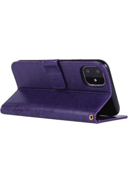 IPhone 12 Mini Pu Deri Kart Tutucu Kickstand Manyetik Için Filp Durumda (Yurt Dışından) modelleri