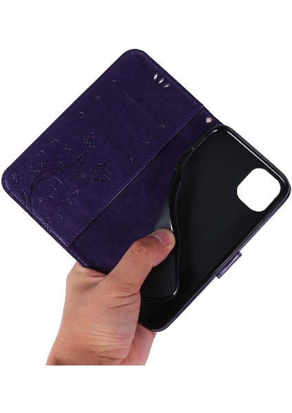 IPhone 12 Mini Pu Deri Kart Tutucu Kickstand Manyetik Için Filp Durumda (Yurt Dışından) fırsatları