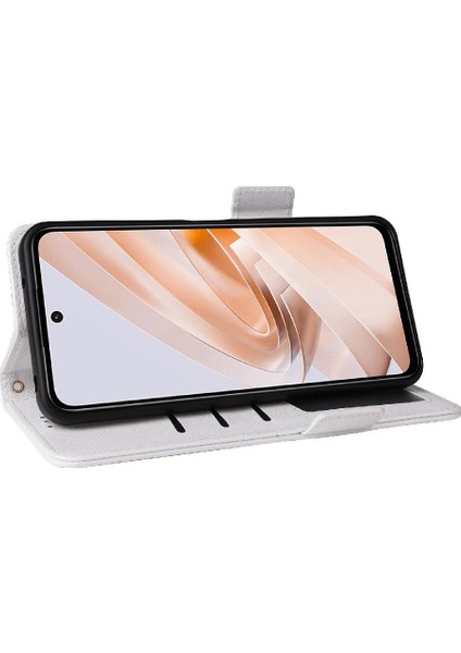 Xıaomı Poco M6 4g Manyetik Yan Toka Cüzdan Pu Deri Için Flip Case (Yurt Dışından)