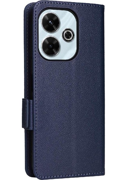 Xıaomı Redmi Için Flip Case 13 4g Yan Toka Pu Deri Kart Yuvaları Tutucu (Yurt Dışından) modelleri