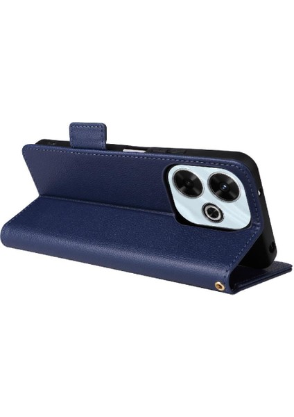 Xıaomı Redmi Için Flip Case 13 4g Yan Toka Pu Deri Kart Yuvaları Tutucu (Yurt Dışından) indirimleri