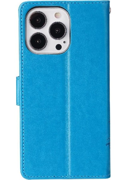 IPhone 15 Için Filp Durumda Pro Manyetik Kapatma Kart Tutucu Pu Deri Bilek (Yurt Dışından) fırsatları