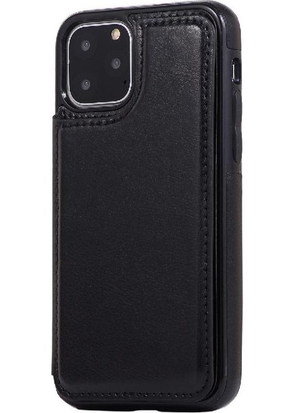 Kart Tutucu Kickstand ile IPhone 11 Pro Max Pu Deri Için Cüzdan Kılıf (Yurt Dışından) fiyatları