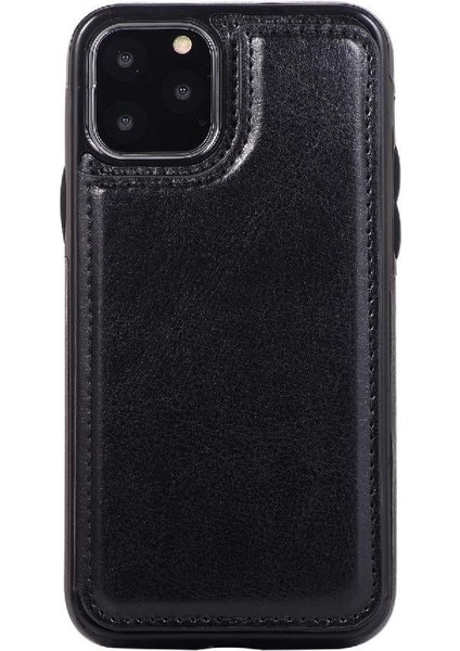 Kart Tutucu Kickstand ile IPhone 11 Pro Max Pu Deri Için Cüzdan Kılıf (Yurt Dışından) fırsatları
