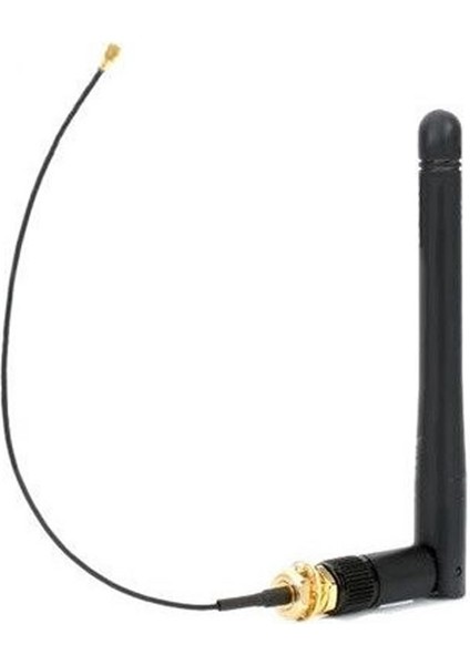 2.4ghz 3dbi Wifi Anten Seti ESP8266 Sma + Ufl Soket 900MHZ 1800MHZ 2400GHZ Rf Esp-07 ESP32 Gsm Wifi