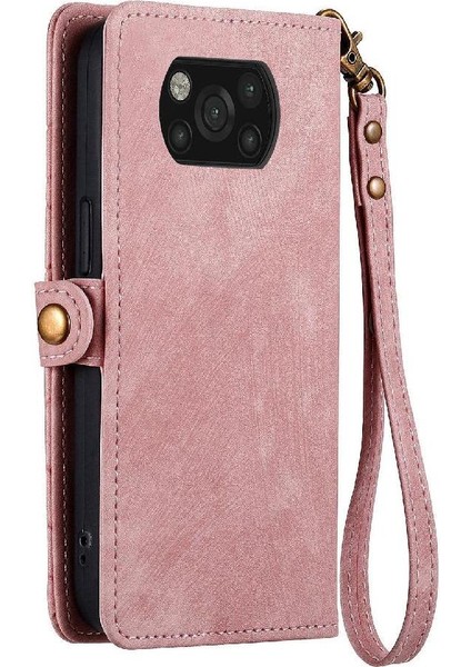 Xiaomi Poco X3 Pro Için Flip Case Basit Iş Kapak Çevirin Cüzdan Deri (Yurt Dışından) modelleri