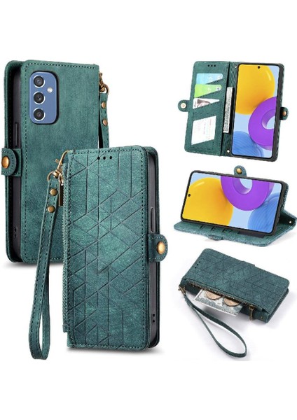Samsung Galaxy M52 5g Cüzdan Darbeye Basit Iş Için Flip Case (Yurt Dışından)